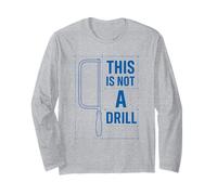 Funny Tools Hacksaw Builder Woodworking This Is Not A Drill Maglia a Manica