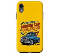 Funny Tow Truck Driver Certified Broken Car Collector Custodia per iPhone XR