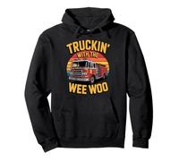 Funny Truckin´With The Woo Squat Felpa con Cappuccio