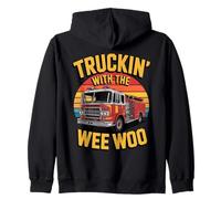 Funny Truckin´With The Woo Squat Felpa con Cappuccio