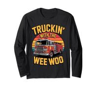 Funny Truckin´With The Woo Squat Maglia a Manica