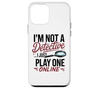 Funny True Crime Poltrona Detective Podcast Umorismo Custodia per iPhone 12 mini