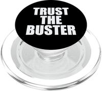 Funny Trust the Buster Northern California Baseball Slogan PopSockets PopGrip per MagSafe