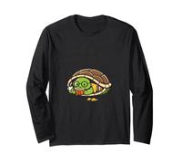 Funny Turtle Home Is My Happy Place - Design per Libro di Lettura Maglia a Manica