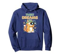 Funny Tweet Dreams - Simpatico Gatto Che Guarda Gli Uccelli Felpa con Cappuccio
