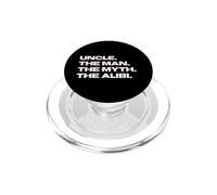 Funny Uncle - The Man, The Myth, The Alibi PopSockets PopGrip per MagSafe