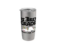Funny Unicorn è pronto per questo? Back To School Bicchiere termico in acciaio inox doppia parete