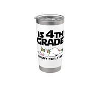 Funny Unicorn è pronto per questo? Back To School Bicchiere termico in acciaio inox doppia parete