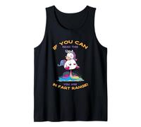 Funny Unicorn Graphic for Women & Kids If You Can Read This Canotta