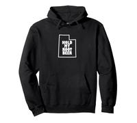 Funny Utah Hold My Root Beer Design Felpa con Cappuccio