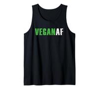 Funny Vegan AF Plant Based Vegetarian Keto Organic Diet Canotta