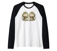 Funny Vegan Artichoke Graphic for Mom Who Loves Gardening Maglia con Maniche Raglan
