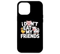 Funny Vegan I Don't Eat My Friends Vegetarian Custodia per iPhone 12 Pro Max