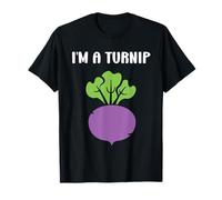 Funny vegetable Turnips food minimalist simple i'm a Turnip Maglietta