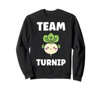Funny vegetable Turnips food minimalist simple team Turnip Felpa