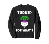 Funny vegetable Turnips food quote for what Turnip Felpa