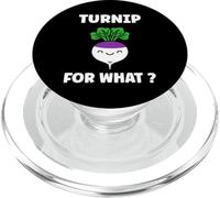 Funny vegetable Turnips food quote for what Turnip PopSockets PopGrip per MagSafe