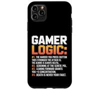 Funny Video Games Gamers Gaming Gamer Logic Custodia per iPhone 11 Pro Max