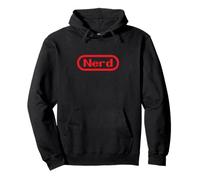 Funny Videogamer Pun. Nerd Text Retro Video Game Felpa con Cappuccio