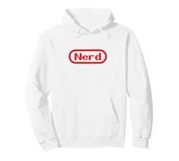 Funny Videogamer Pun. Nerd Text Retro Video Game Felpa con Cappuccio
