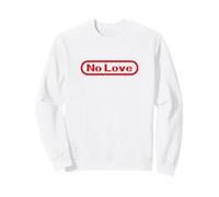 Funny Videogamer Pun. No Love Text Retro Video Game Felpa