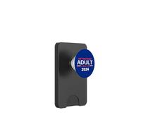 Funny Vote Any Functioning Adult For President 2024 Campaign PopSockets PopWallet per MagSafe