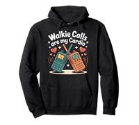 Funny Walkie Calls sono il mio insegnante di educazione speciale cardio Felpa con Cappuccio