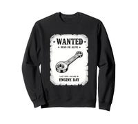 Funny Wanted Poster con Scritta Dead Alive da 10 mm Felpa