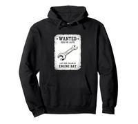 Funny Wanted Poster con Scritta Dead Alive da 10 mm Felpa con Cappuccio