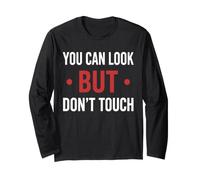 Funny Warning Introvert You Can Look But Don’t Touch Maglia a Manica