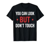 Funny Warning Introvert You Can Look But Don’t Touch Maglietta