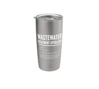 Funny Wastewater Treatment Operator Definition Bicchiere termico in acciaio inox doppia parete