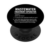 Funny Wastewater Treatment Operator Definition PopSockets PopGrip Adesivo