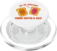 Funny We Go Together Burro di arachidi e gelatina PopSockets PopGrip per MagSafe
