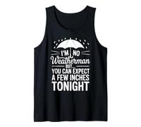 Funny Weatherman Pochi Pollici Stasera Scherzo Canotta