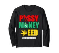 Funny Weed Is All I Need Weed Maglia a Manica