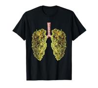 Funny Weed Lung Marijuana Bud T-Shirt - THC Lung TShirt Maglietta