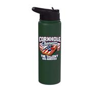 Funny Why I Lose At Cornhole Stainless Steel Insulated Water Bottle