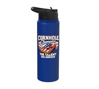 Funny Why I Lose At Cornhole Stainless Steel Insulated Water Bottle
