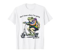 Funny Woke Frog Humor. But I'm Gay Maglietta