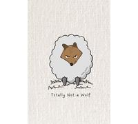 Funny Wolf in Sheep Notebook - Totally Not a Wolf | 6×9” Hardcover Journal, 120 Lined Pages | Cute Sarcastic Gift for Teens & Young Adults