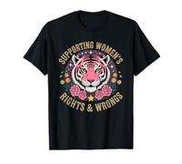 Funny Women's I Support Women's Rights And Wrongs Estetica Maglietta