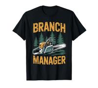 Funny Woodworker Logger Branch Manager Arborist Lineman Work Maglietta