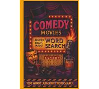 Funny Word Search Books for Adults Comedy Movie: The Ultimate Fun Large Print Stress Relief Word Find Puzzles For Adult and Seniors