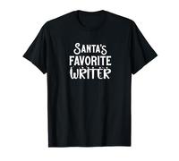 Funny Writing Writer Gifts Santa's Favorite Writer Maglietta