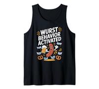Funny Wurst Behavior Activated Oktoberfest Funny Canotta