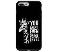 Funny You Are Even On My Level Saying Giraffe Donne Uomini Custodia per iPhone 7 Plus/8 Plus