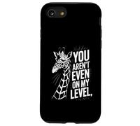 Funny You Are Even On My Level Saying Giraffe Donne Uomini Custodia per iPhone SE (2020) / 7/8