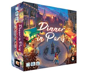 Funnyfox - Dinner in Paris - Gioco di strategia - Immergiti nel mezzo della ristorazione - 10+ - da 2 a 4 giocatori