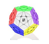 FunnyGoo YongJun YJ YuHu M V2M Megaminx Dodecaedro 3x3 Gigaminx 3x3x12 Cubo Con Supporto (Stickerless)